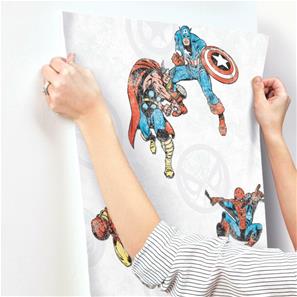 Avengers Classic Tapetrulle 45,72 x 574 cm-6