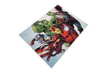 Avengers Iron Man De Luxe gulvtæppe til børn 95x125-2