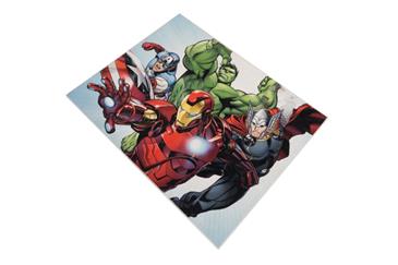 Avengers Iron Man De Luxe gulvtæppe til børn 95x125-3