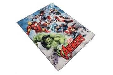 Avengers Marvel De Luxe gulvtæppe til børn 95x125-2
