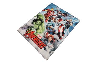 Avengers Marvel De Luxe gulvtæppe til børn 95x125-3