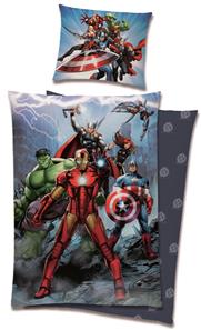 Avengers Sengetøj 140 x 200, 100 procent bomuld