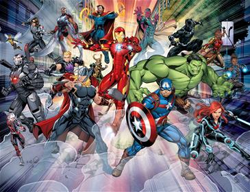 Avengers tapet 243 x 305 cm-2