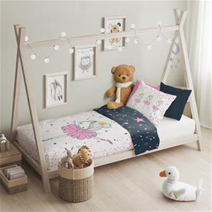 Baby Balerina Junior Sengetøj 100x135 cm - 100 procent bomuld-3