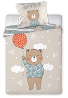 Baby Happy Bear Junior Sengetøj 100x135 cm