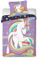 Baby Unicorn Pony Junior Sengetøj 100x135 cm - 100 procent bomuld