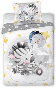 Baby Zebra Junior Sengetøj 100x135 cm - 100 procent bomuld