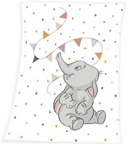 Babybest Disney's Dumbo Fleece tæppe - 75 x 100 cm