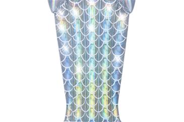 Bade luftmadras Iridescent Mermaid Tail Lounge-3