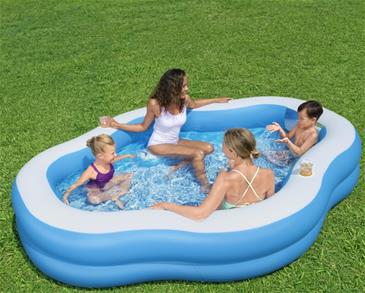 Badebassin Family Pool ''Splashview'' 270x198x51 cm