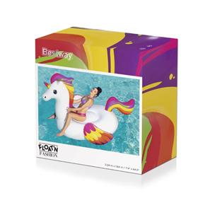 Badedyr Fantasy ''Unicorn'' 224 x 164 cm-6