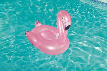 Badedyr ''Flamingo'' 127 x 127 cm-6