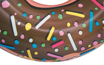 Badering 107cm ''Donut'', Chokolade-4
