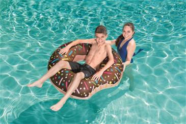 Badering 107cm ''Donut'', Chokolade-5