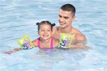 Badevinger Disney Stitch 3-6 år 19-30kg-4