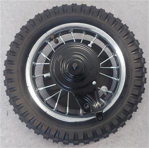 Baghjul til Dirt Bike EL 250W 24V Crosser