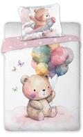 Bamse Cuddles Junior Sengetøj 100x135 cm - 100% Bomuld
