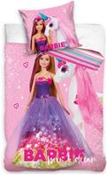 Barbie 'Born to dream' Sengetøj 140x200 cm - 100 procent bomuld