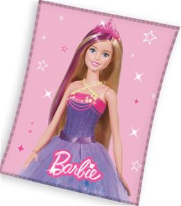 Barbie Coral Fleece tæppe - 150 x 200 cm
