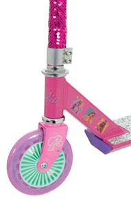 Barbie Havfrue Løbehjul med Pailletter og glitter til børn-5