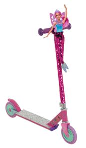 Barbie Havfrue Løbehjul med Pailletter og glitter til børn-9