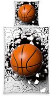 Basketball 3D Sengetøj - 100 procent bomuld