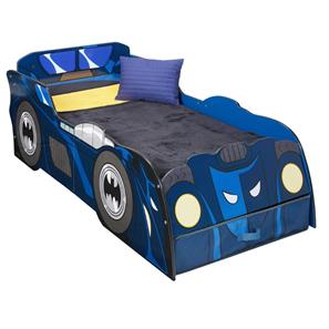 Batman Batmobile m/Lys Junior børneseng (140cm)-10