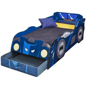 Batman Batmobile m/Lys Junior børneseng (140cm)-6