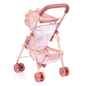 Bayer Design Buggy Dukke klapvogn Mega Sæt, støvet rosa-17