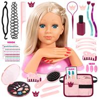 Bayer Design Charlene Magic Nails Sminkehoved og negle