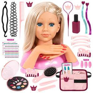 Charlene Magic Nails Sminkehoved og negle