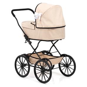 Bayer Design Classic Deluxe dukkevogn, Beige-2