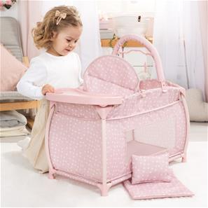 Bayer Design Cozy Dukke Multiseng med tilbehør Pink-3