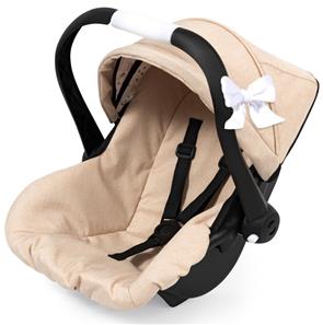 Bayer Design Deluxe Dukkeautostol med solskygge, beige