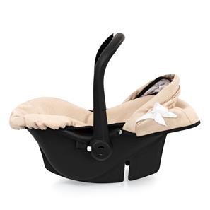 Bayer Design Deluxe Dukkeautostol med solskygge, beige-10