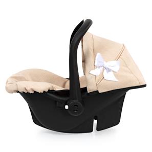Bayer Design Deluxe Dukkeautostol med solskygge, beige-9