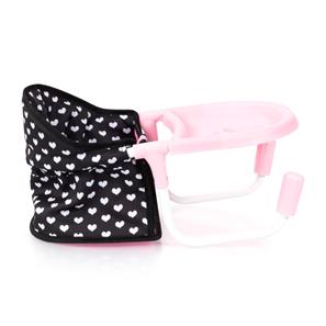 Bayer Design Dukke bordstol med bakke, Pink Hjerter-3