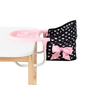 Bayer Design Dukke bordstol med bakke, Pink Hjerter-7