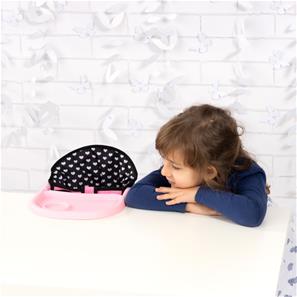 Bayer Design Dukke bordstol med bakke, Pink Hjerter-9