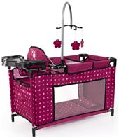 Bayer Design Dukke Multiseng med tilbehør, Pink