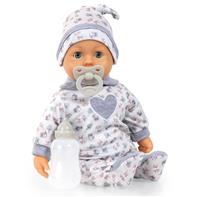 Bayer Design First Words Babydukke 38 cm med  24 funktioner, Hjerte