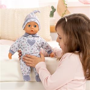 Bayer Design First Words Babydukke 38 cm med  24 funktioner, Hjerte-7