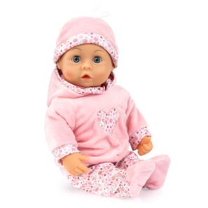 Bayer Design First Words Babydukke 38 cm med  24 funktioner, Hjerte-6
