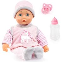 Bayer Design First Words Babydukke 38 cm med  24 funktioner, Unicorn