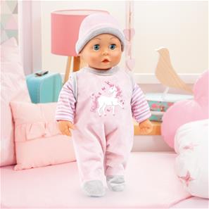 Bayer Design First Words Babydukke 38 cm med  24 funktioner, Unicorn-3