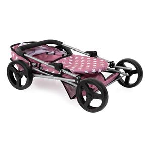 Bayer Design Go dukkevogn (Rosa)-3