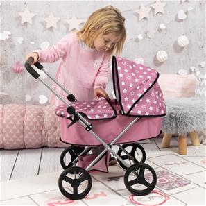 Bayer Design Go dukkevogn (Rosa)-5