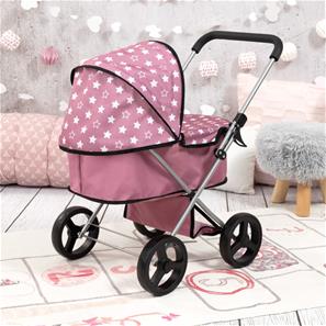 Bayer Design Go dukkevogn (Rosa)-8