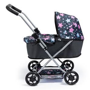 Bayer Design Go dukkevogn (Stars Navy/Grå)-2