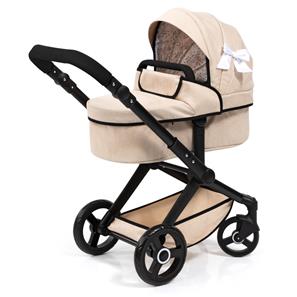Bayer Design Kombi Dukkevogn XEO, beige -13